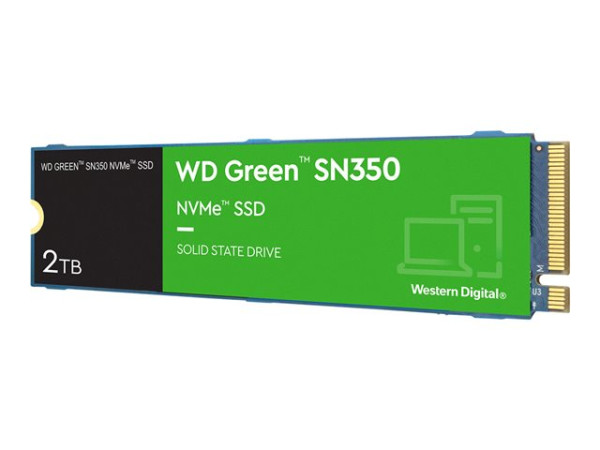 Western Digital SSD 2TB SN350 NVMe Green PCIe WES