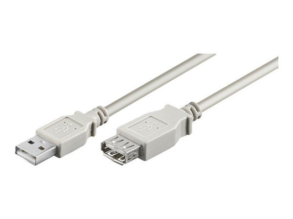 Kabel USB St."A"=>Bu."A" 0,3m Verlängerung