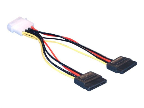 IT Produkte DeLOCK Kabel Power SATA HDD 2x zu 4 pin