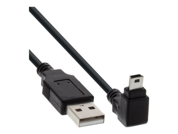 Inline USB 2.0 Mini-Kabel, Stecker A an Mini-B Stecker