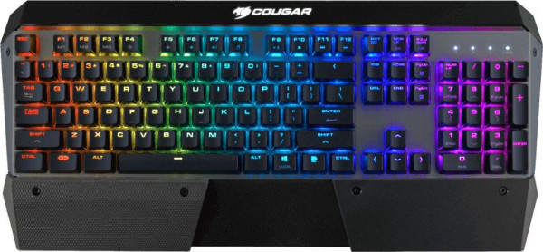 COUGAR Gaming Tastatur Attack X3 RGB Mech. Cherry MX silber