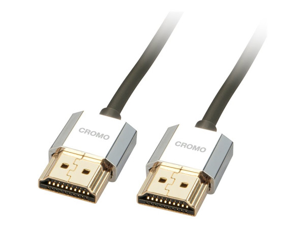 Lindy Lin Cromo Slim HDMI High Speed A/A 0,5m | 41670