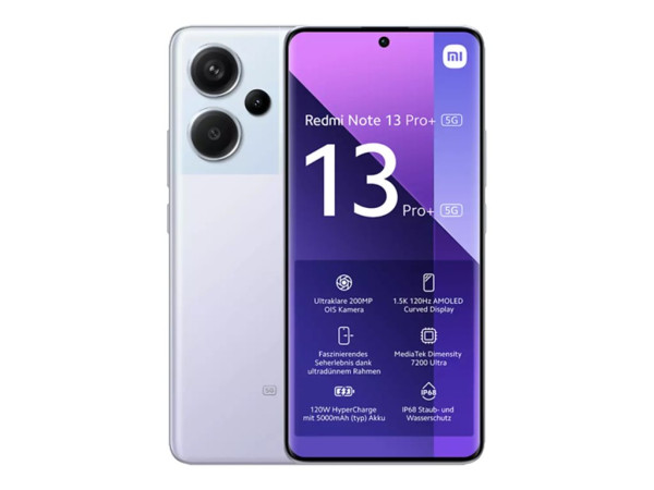 Xiaomi Redmi Note 13 Pro+ 512GB (Aurora Purple, Android 13,