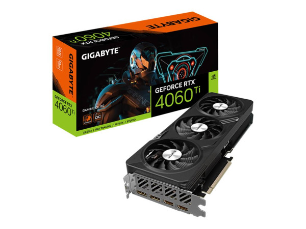 GigaByte 8GB D6 RTX 4060 Ti Gaming OC