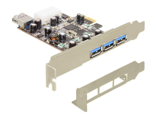 Schnittstellenkarte USB3.0 DeLock 3x ext. 1x int. Delock