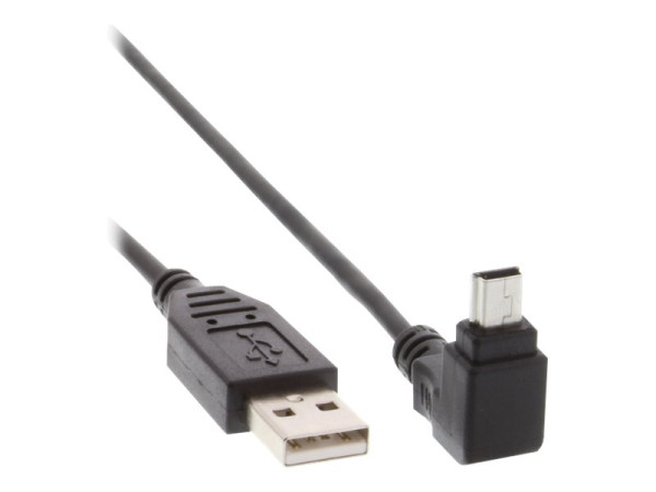 Inline USB 2.0 Mini-Kabel, Stecker A an Mini-B Stecker