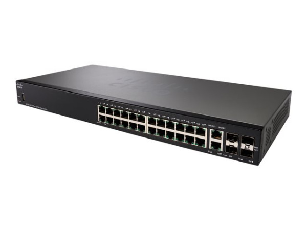 Cisco SF250-24 FE/GE/SMA/24 375 W PoE