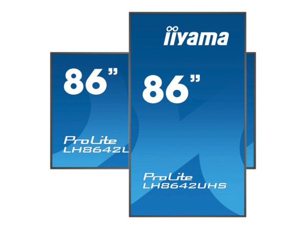 Iiyama 86 LH8642UHS-B3 VGA DVI HDMI DP USB