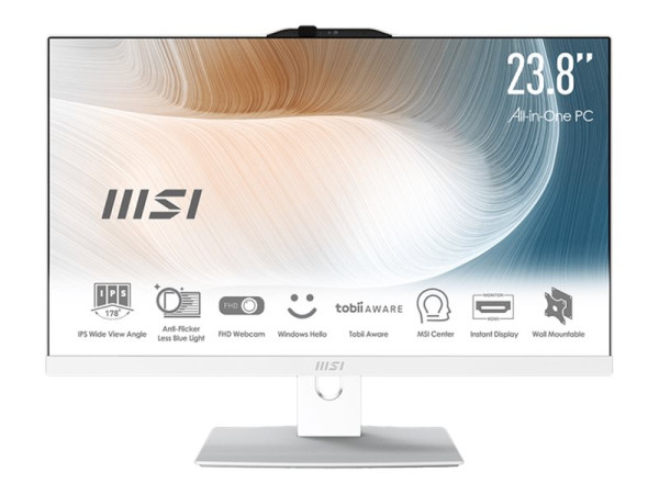 MSI Modern AM242P 12M-073DE (weiß, Windows 11 Pro 64-Bit)