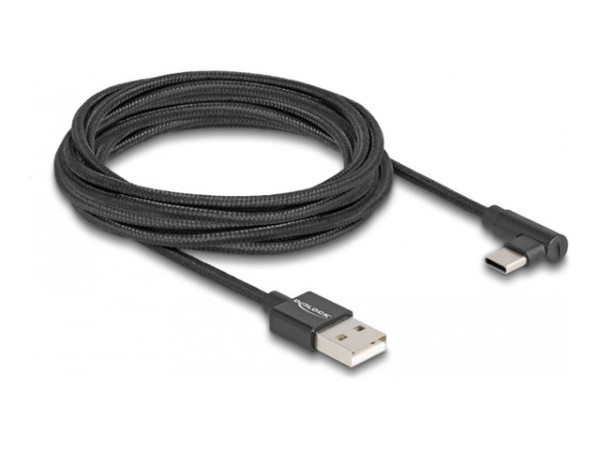 DeLOCK USB 2.0 Kabel, USB-A Stecker > USB-C Stecker