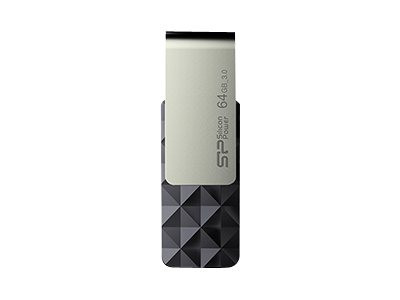 USB-Stick 64GB Silicon Power USB 3.0 B30 Black