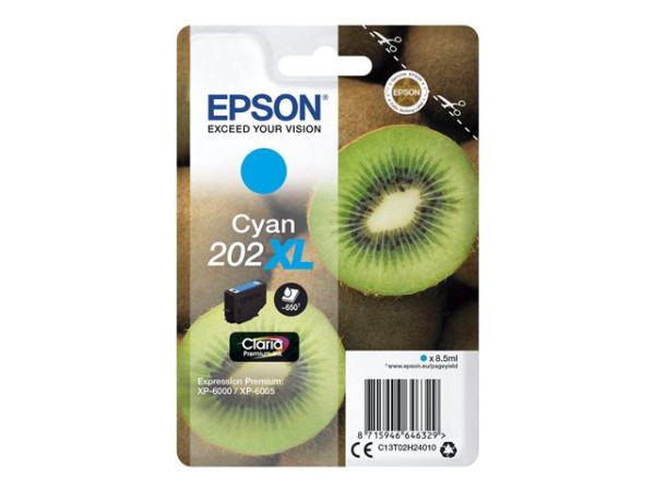 Epson Tinte 202XL cyan (C13T02H24010) (Claria Premium)