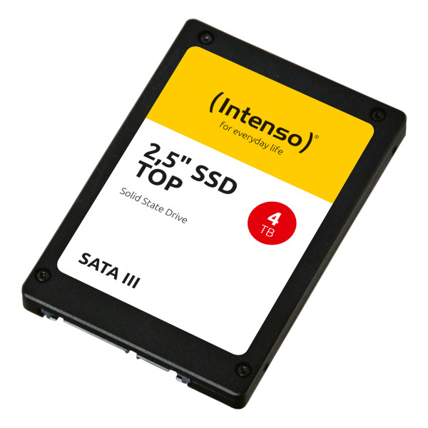 Intenso Top SSD 4 TB (schwarz, SATA 6 Gb/s, 2,5")