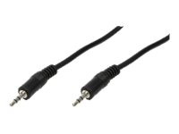 LogiLink Audio cable 2x 3,5mm male, stereo, 5,0m