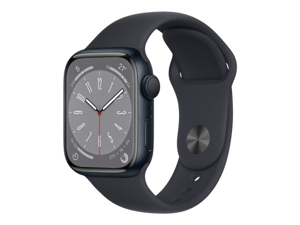 Apple Watch S8 Alu 41mm BK MNP53FD/A