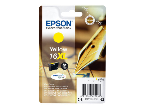 Epson Tinte YE C13T16344012 DURABrite Tinte