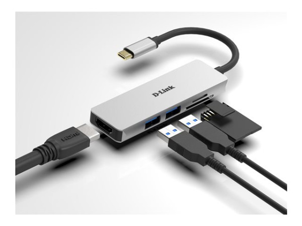 D-Link DUB-M530 USB 3.0 Hub sr | 5 Port
