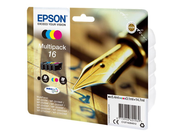 Epson Tinte Multipack C13T16264012 DURABrite