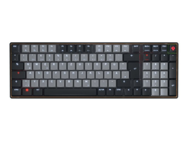 Cherry KW 550 MX LP (schwarz/grau, DE-Layout, Cherry MX Low
