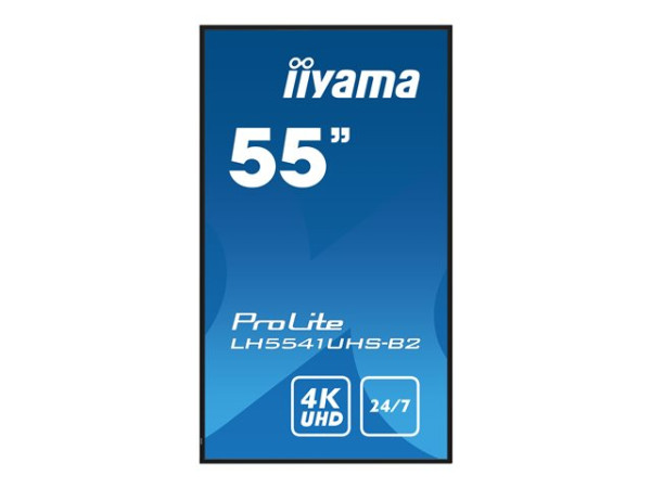 Iiyama ProLite LH5541UHS-B2, Public Display (schwarz