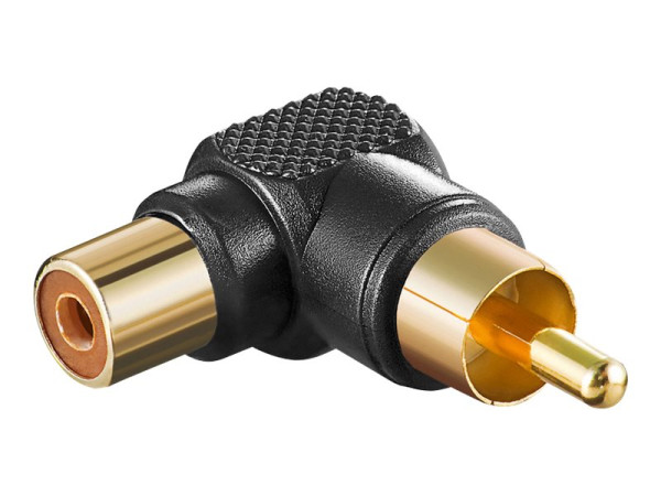 Goobay Cinch-Winkeladapter (schwarz)