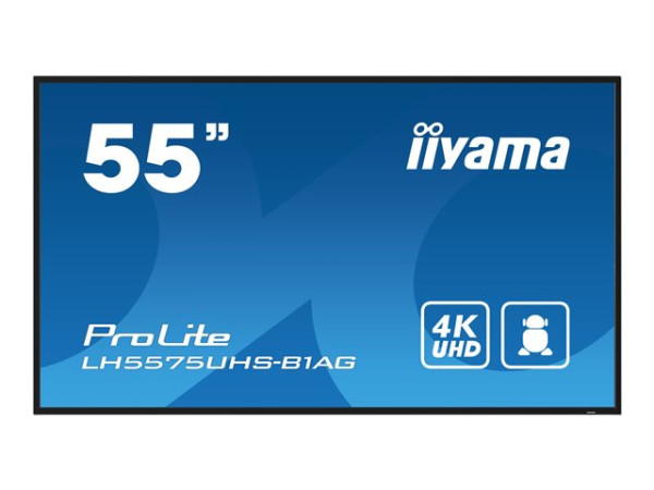 Iiyama ProLite LH5575UHS-B1AG, Public Display (schwarz