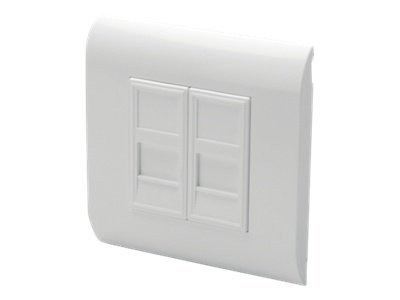 Digitus Digitus Leerdose f. Keystone Modul Rahmen 80x80mm