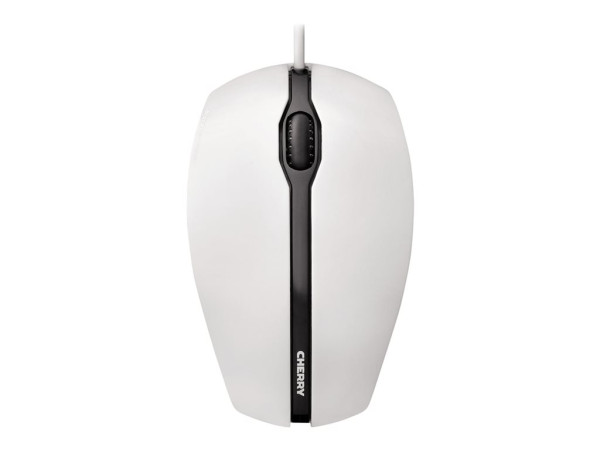 Maus Cherry Gentix Corded Optical Business weiÃŸ-grau USB