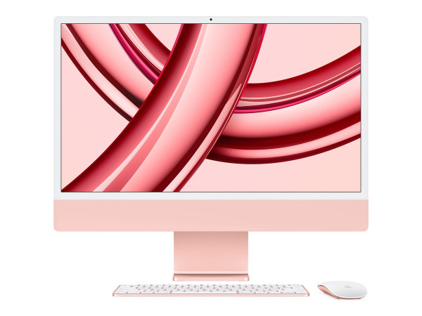 Apple "iMac 59,62 cm (24") M3 2023 (rot/rosÃâÂ®, macOS,