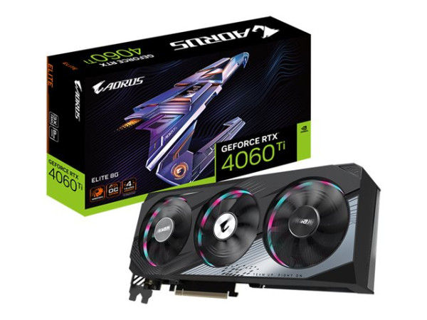 GigaByte 8GB D6 RTX 4060 Ti Aorus E