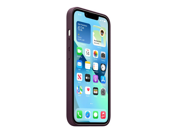 Apple Leder Case iPhone 13 vi | mit