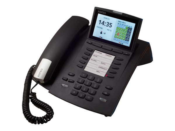 AGFEO ST45 Systemtelefon schwarz