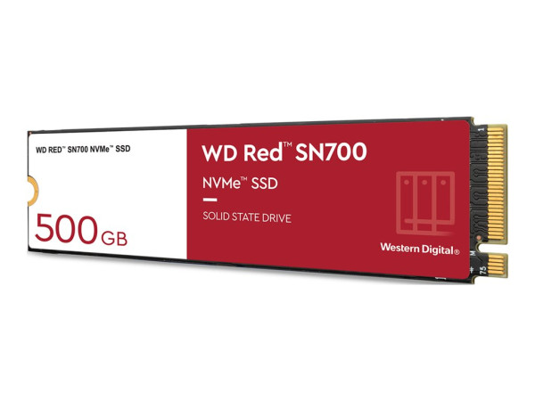 Western Digital SSD 500GB Red SN700 NVMe NAS M.2 WES