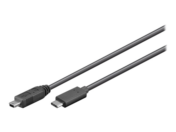 Goobay goobay USB-C 2.0 M>Mini-B 2.0 bk 0,5m | 67989