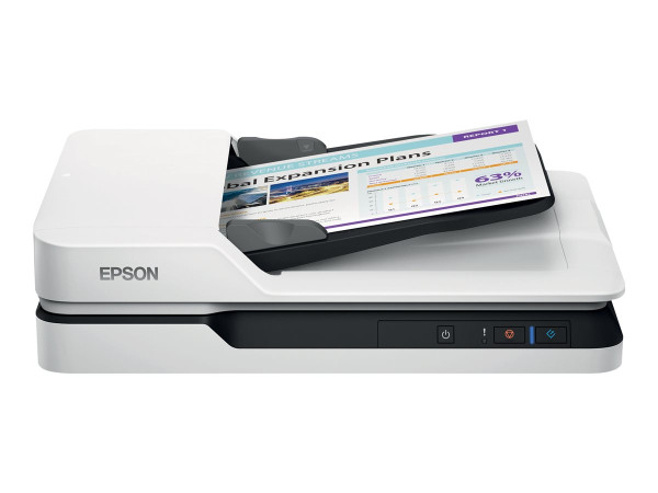 Epson WorkForce DS-1630 grau/schwarz 1x USB 3.0 600 x