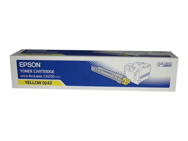 Epson C13S050242|0242 Toner gelb, 8.500 Seiten/5% für
