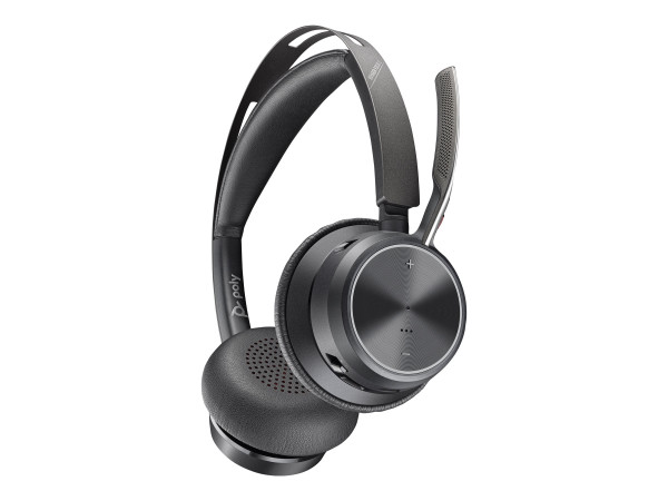 Plantronics Poly Voyager Focus 2 UC Headset (schwarz)