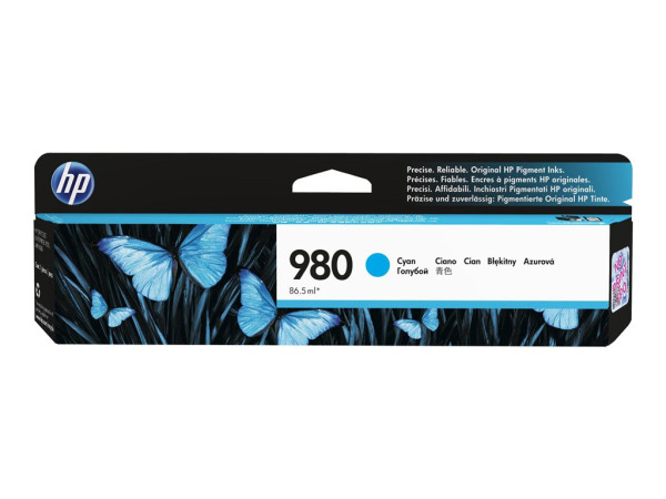 Hewlett-Packard Tinte cyan D8J07A Tinte Cyan 6600 Blatt