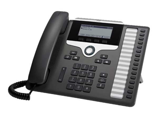 Cisco IP Phone CP-7861, VoIP-Telefon dunkelgrau VoIP (SIP)