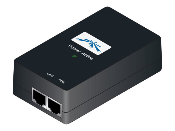 Ubiquiti PoE Injector 50V/60W/GE schwarz