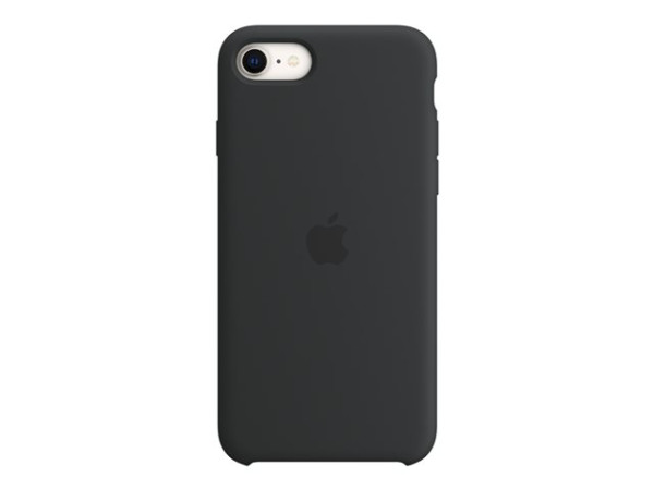 Apple Silikon Case (schwarz, iPhone SE (3./2. Generation),