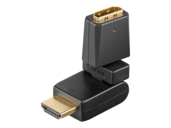 Goobay A 352 G (HDMI+ F/HDMI+ M) 360° HDMI+-Adapt