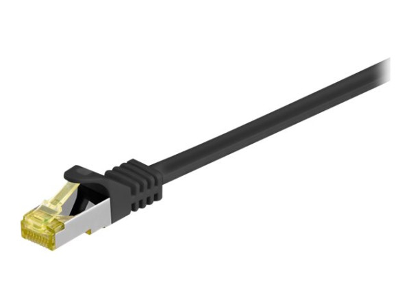 RJ45 Patchkabel S/FTP,Cat.6A,LSZH,Cat.7 Rohk.,20,00m,schwarz