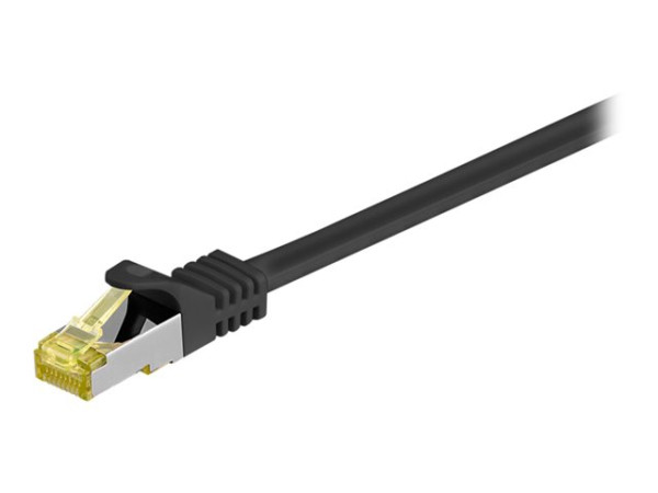 RJ45 Patchkabel S/FTP,Cat.6A,LSZH,Cat.7 Rohk.,1,00m,schwarz