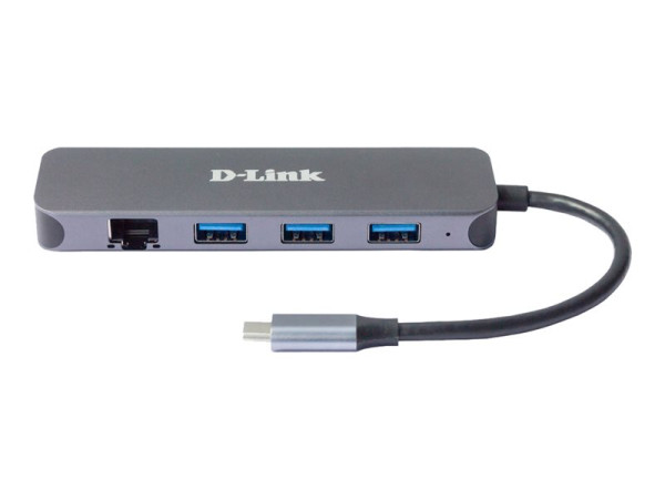 D-Link DUB-2334 5-in-1 USB-C Hub mit Gigabit