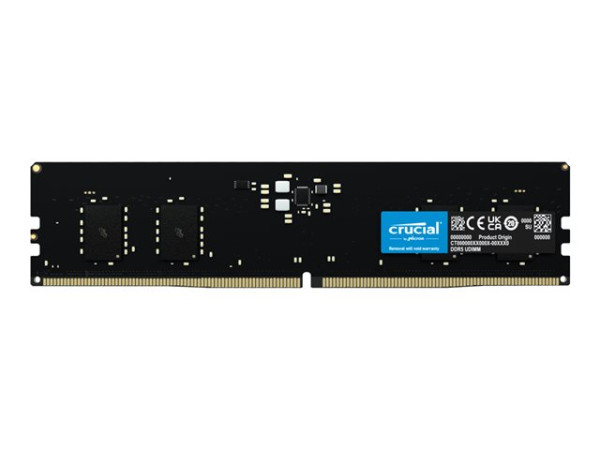 Crucial UDIMM 8 GB DDR5-5600 (1x 8 GB) (schwarz,