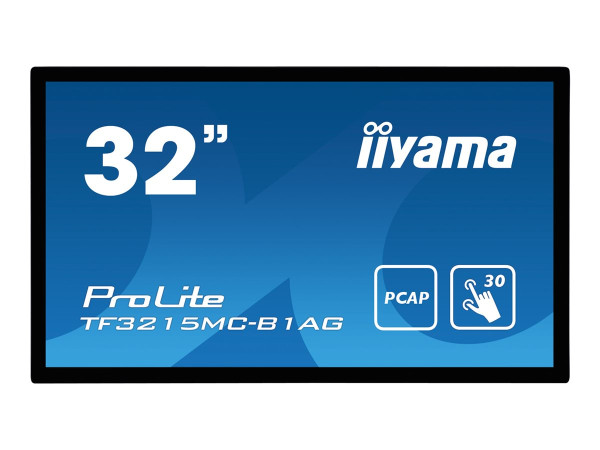 Iiyama TF3215MC-B1AG, Public Display (schwarz, FullHD,