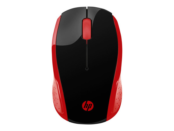 HP Wireless Mouse 200 rd | 2HU82AA#ABB schwarz/rot