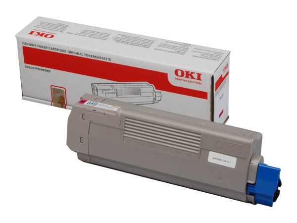 OKI 44315306 Toner-Kit magenta, 6.000 Seiten für C 610