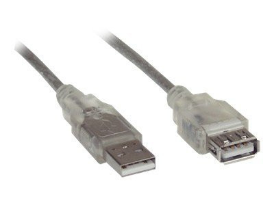 InLine« USB 2.0 Verlängerung, Stecker / Buchse, Typ A,